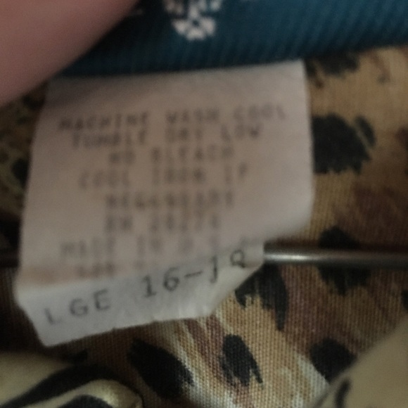 Vintage Women’s Button Down “Safari” Shirt Size L - Picture 6 of 7